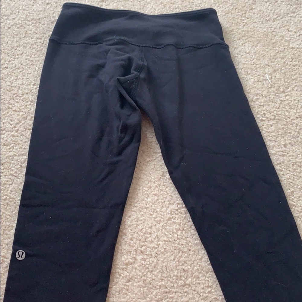 Reversible low rise lululemon full length leggings